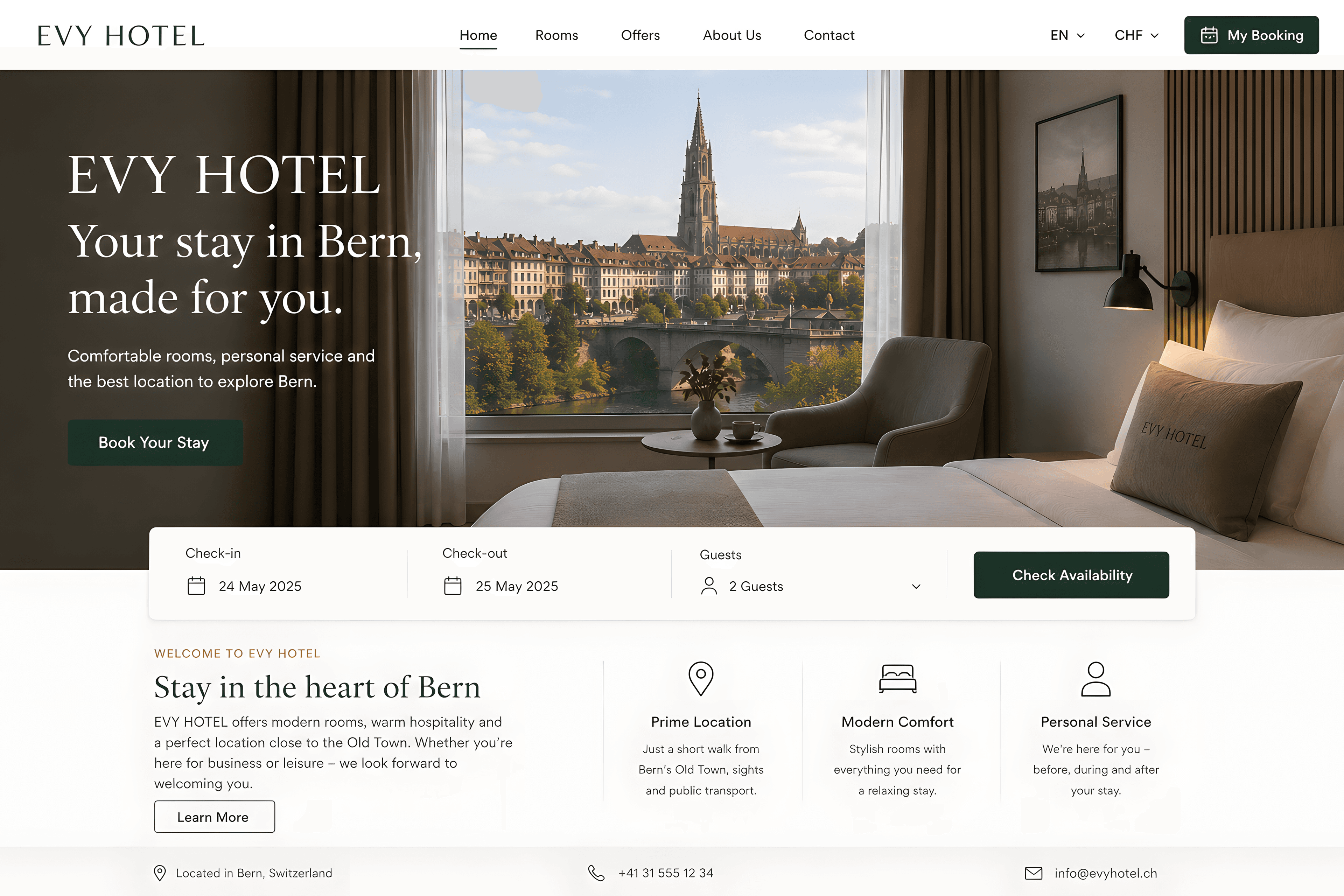 Websites — preview